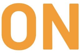 Oranje logo met de afkorting O N voor Ontzettend Nodig.